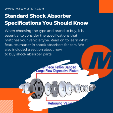您应该知道的标准减震器规格